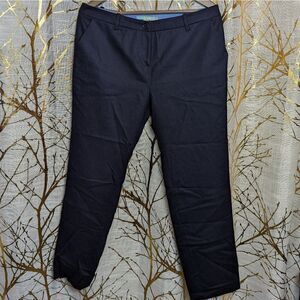 Boden wool slacks, navy blue